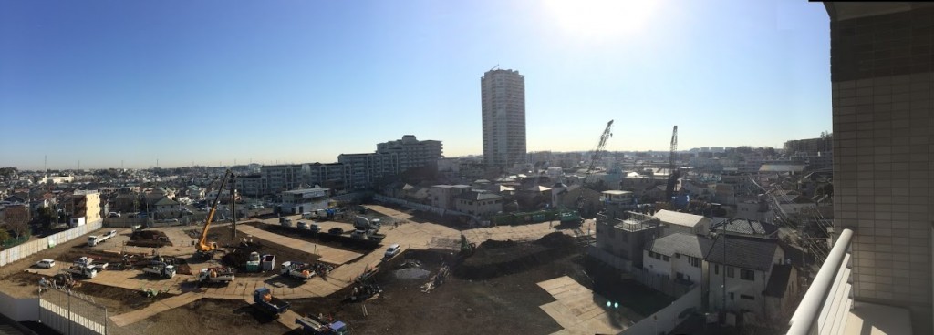 シティテラス横濱長津田のパノラマ風景